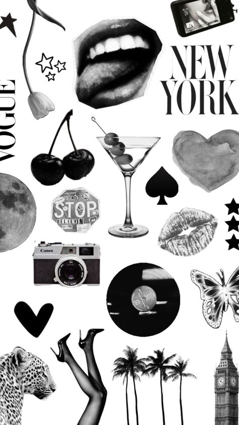 Fashion Poster Design, Retro Wallpaper, Autumn Aesthetic, Black N White, Fashion Poster, Star Girl, Black Wallpaper, Instagram Feed, Aesthetic Pictures