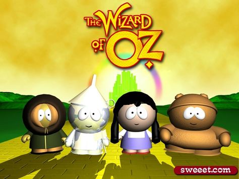 the wizard of oz - Bing Images The Wizard Of Oz Wallpaper, Wizard Of Oz Wallpaper, Wallpaper South Park, Short Bedtime Stories, South Park Memes, South Park Funny, Land Of Oz, Tweek Y Craig, The Wonderful Wizard Of Oz