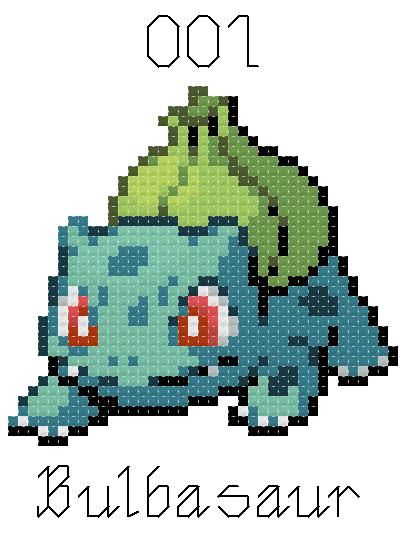 Bulbasaur Cross Stitch by ~alcnaurewen on deviantART Bulbasaur Cross Stitch Pattern, Pokemon Cross Stitch Patterns Free, Bulbasaur Embroidery, Bulbasaur Cross Stitch, Pokemon Cross Stitch Patterns, Pokemon Cross Stitch, 1 Pixel, Beads Patterns, Pixel Perfect