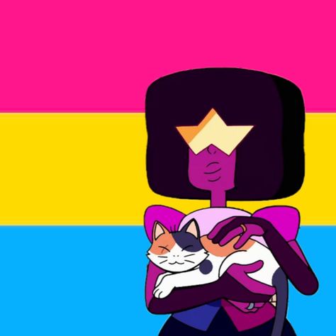 Steven Universe, Pansexual, Garnet, Pride Pansexual Stimboard, Pan And Demigirl Pfp, Pride Pfp Pan, Pansexual And Non Binary Pfp, Pansexual And Bisexual, Lgbt Flag, Pansexual Pride, Cute Comics, Pride Flags