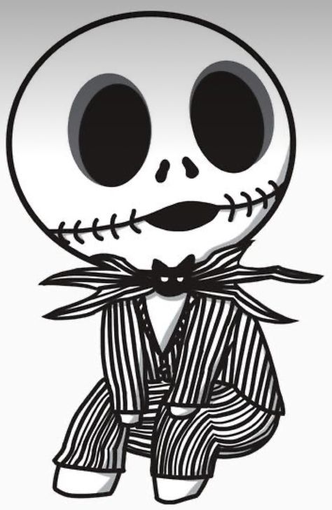 Skellington Drawing, Baby Jack Skellington, Jack Skellington Drawing, Nightmare Before Christmas Characters, Nightmare Before Christmas Drawings, Easy Perler Beads Ideas, Jack And Sally, Christmas Characters, Couple Tattoos