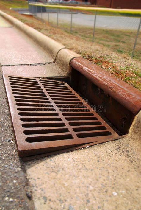 Surface Drainage, Storm Drain, High Tech Low Life, Water Flood, Linear Drain, Drainage System, Grey Kitten, Water Collection, Graphic Poster Art