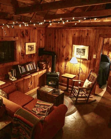 Apollo's Cabin, Cabin Aesthetic, Cabin Interiors, Cabin Living, Little Cabin, Tiny Cabin, Cabins And Cottages, Cabin Life, The Cabin