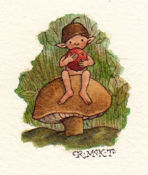 Fairy Garden Drawing, Fairy Painting, Elf Drawings, Painting A Day, Fall Drawings, Fairy Paintings, Fairy Drawings, Forest Elf, Pixies Fairies