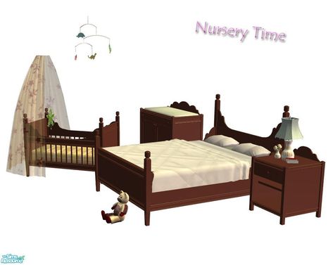 The Sims Resource - Nursery Time in brown Sims 1 Cc, Sims 2 Cc Furniture, Sims 2 Furniture, Sims2 Cc, Sims 2 Cc, Ts2 Cc, Tumblr Sims 4, The Sims 2, Sims 1