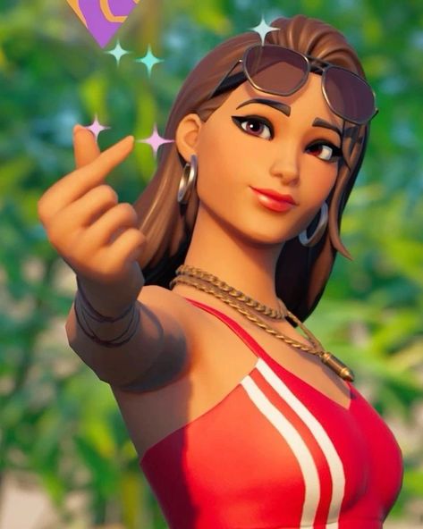 Boardwalk Ruby 💕💞 Ruby Fortnite, 3d Art Sculpture, July 12, So Pretty, Fortnite, Ruby, Skin, On Instagram, Instagram