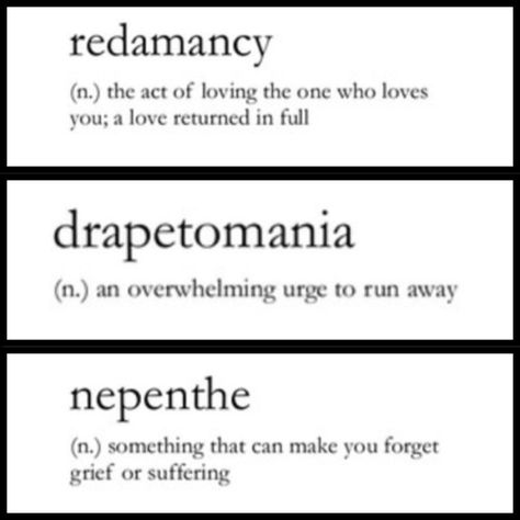 Drapetomania One Word, Pretty Words, Great Quotes, Quotes To Live By, Acting, Love You, Math Equations, Quotes