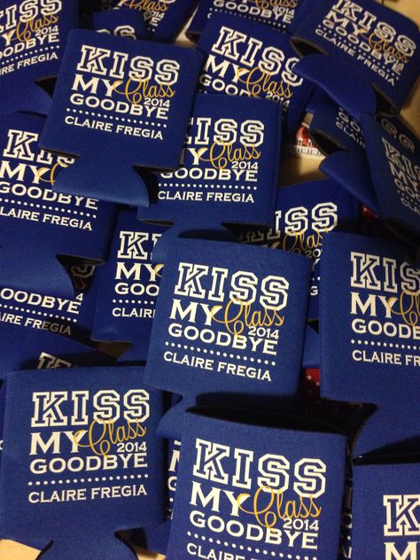 Graduation Koozies Graduation Koozie Ideas, Graduation Koozies High School, Boozy Uzi, Graduation Koozies, Graduation Koozies College, Funny Koozies Sayings For Guys, Funny Can Koozie Sayings, Graduation Party Planner, Can Koozies Sayings