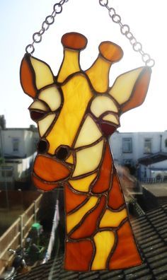 Lead Light, Stained Glass Patterns Free, Giraffe Nursery, Suncatcher Window, Mosaic Stained, Stained Glass Suncatchers, Stained Glass Suncatcher, The Giraffe, Stained Glass Diy