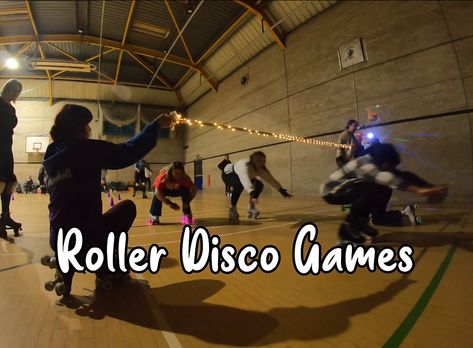 5 Roller Disco Games 70s Disco Skate Party, Disco Games, Roller Disco Party, Roller Skate Birthday Party, Skate Birthday Party, Roller Skate Birthday, Roller Skating Rink, Skate Birthday, Roller Rink