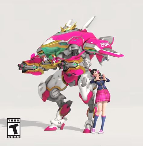 Academy Dva, D.va Overwatch, Bunny Names, Overwatch 2, George Michael, Baby Bunnies, New Skin, Overwatch, Video Game