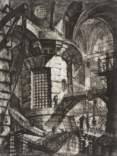 The Round Tower LACMA 46.27.3 - Category:Le Carceri d'Invenzione - Wikimedia Commons Giovanni Battista Piranesi, Round Tower, John Taylor, Juxtapoz Magazine, Classic Image, Italian Artist, Venice Italy, Art History, Art Museum