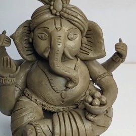 Eco Friendly Ganesha, Ganesha Idol, Instagram Diy, July 15, Ganesha, Clay Crafts, Eco Friendly, On Instagram, Instagram