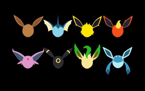 Eeveelutions by ~NachoSammich on deviantART Evee Evolution, Evolution Tattoo, Eevee Evolution, Evolution Art, Popular Pokemon, Choose Your Path, Pokemon Tattoo, Pokemon Pins, Eevee Evolutions