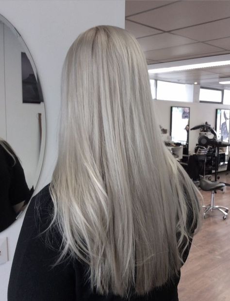 Hair Color Silver Blonde, Light Grey Blonde Hair, Blonde With Grey Hair, Light Grey Hair Color, Blond Gray Hair Color, Grey To Blonde Hair, Light Gray Hair Color, Blonde To Silver Hair, Blonde To Grey Hair