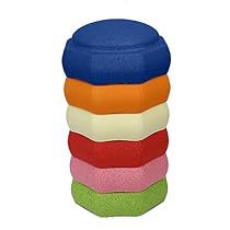 Balance Stepping Stones, Stepping Stones Kids, Balance Stones, Kids Obstacle Course, Balance Beam, River Stones, Obstacle Course, Outdoor Toys, Amazon Gifts