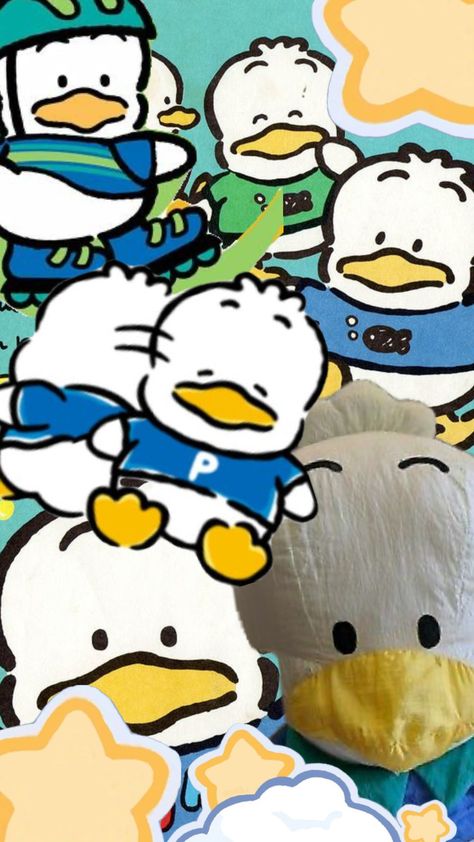 Pekkle #pekkle #sanrio Artsy Background, Baby Ducks, Sanrio Characters, Your Aesthetic, Connect With People, Creative Energy, Small Gifts, Energy