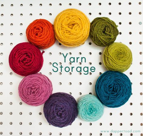 Yarn Storage Yarn Storage Solutions, Yarn Storage Ideas, Knitting Room, Yarn Organization, Crochet Sewing, Yarn Wall, Yarn Storage, Ideas Para Organizar, Yarn Stash