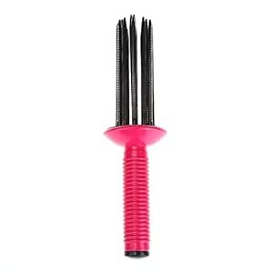 Tainrunse Curling Roll Comb Heatless Curling Make Up Brush Roller Stylish (Rose Red) Heatless Curling, Make Up Brush, Hair Mousse, Anti Frizz Products, Household Supplies, Styling Tools, Abs Material, Medical Supplies, Hair Comb