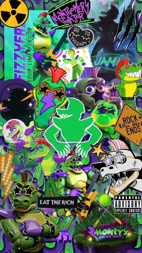 Monty Gator Wallpaper, Gator Wallpaper, Monty Gator, Montgomery Gator, Animatronic Fnaf, Fnaf Wallpapers, Fnaf Characters, Fnaf Drawings, Five Night