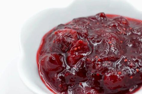 Cranberry Sauce with Grand Marnier - Hot Rod's Recipes 3 Ingredient Cranberry Sauce, Cranberry Sauce Easy, Cranberry Sauce With Orange Juice, Cranberry Sauce With Orange, Best Cranberry Sauce, Vegetarian Salad, Holiday Turkey, Vegetarian Salads, Grand Marnier