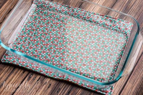 Hot Pad Sewing Tutorial - Typically Simple Hot Pad Runner Tutorial, Large Hot Pad Free Pattern, Large Hot Pads Sewing Patterns, Casserole Dish Hot Pad Pattern, Sewing Hot Pads Pot Holders Free Pattern, Large Hot Pad Pattern, 9x13 Hot Pad Tutorial, Hot Pad Sewing Pattern, Oversized Hot Pad