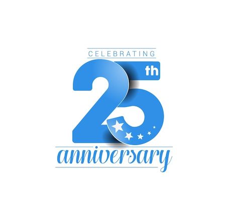 Vector 25th years anniversary celebratio... | Premium Vector #Freepik #vector #25-logo #25-anniversary #25-years #25th-anniversary 25 Years Logo, 25 Years Anniversary, 25 Logo, Spring Board, 25 Anniversary, Elegant Background, Company Anniversary, Celebration Design, 25 Year Anniversary