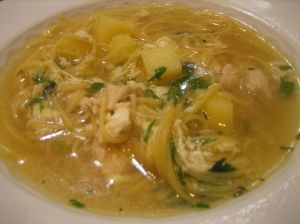 The Best Chicken Noodle Soup, Potatoes And Corn, Best Chicken Noodle Soup, Peruvian Chicken, Creamy Soup Recipes, Peruvian Dishes, Spanish Chicken, Latin American Recipes, Food Experiments