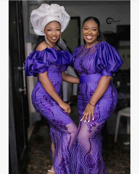 Latest Lace Gown Styles Aso Ebi, Lace Gown Styles Aso Ebi, African Print Outfits, Latest Lace Styles, Owambe Styles, Aso Ebi Lace, Aso Ebi Lace Styles, Lace Long Gown, Latest Aso Ebi Styles