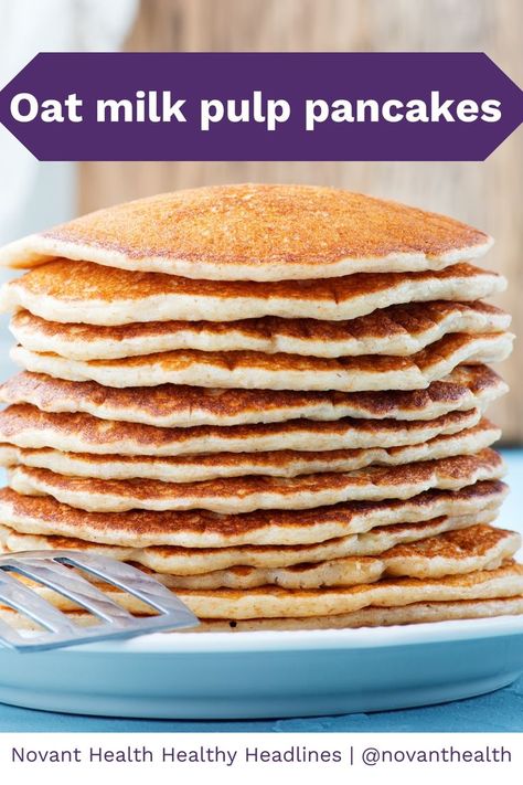 Oat Pulp, Pulp Recipes, Oat Milk Recipe, Pulp Recipe, Dairy Alternatives, Oat Pancakes, Vegan Pancakes, How To Make Pancakes, Baked Oats