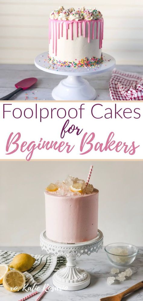 Cake Decorating Ideas For Beginners, Cake Book, Baking For Beginners, Cakes To Make, Cake Decorating For Beginners, Cake Decorating Classes, Cake Decorating Ideas, Diy Cake Decorating, Baking Business