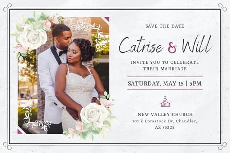 970+ african Customizable Design Templates | PosterMyWall Pre Wedding Invitation Card, Wedding Invitation Templates With Photo, African Wedding Invitations, African American Wedding, Wedding Postcards, Free Wedding Templates, Free Wedding Invitation Templates, Free Wedding Invitations, Wedding Poster