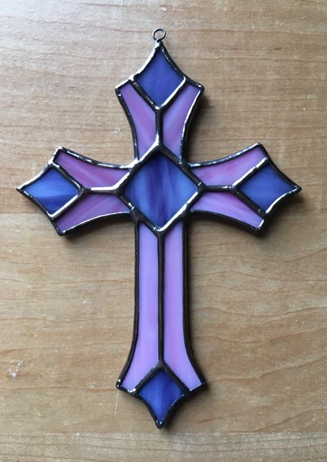 Stained Glass Crosses, Cross Stained Glass Patterns, Celtic Stained Glass, Purple Stained Glass, Stained Glass Cross, Stained Glass Sun, Stained Glass Patterns Free, Glass Cross, Custom Stained Glass