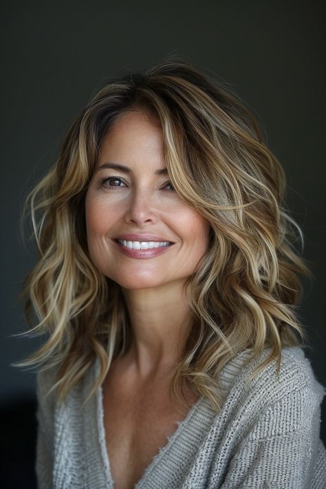 Find elegance in everyday styles with medium hairstyles that balance beauty and ease, perfect for the modern woman over 50. Very Layered Hair Medium Over 50 2024, Medium Length Haircuts For Women, Hairstyles For Everyday, Medium Haircuts For Women, Mommy Hairstyles, Medium Length Haircuts, Women Haircuts, Brunette Bob, Medium Hair Styles For Women