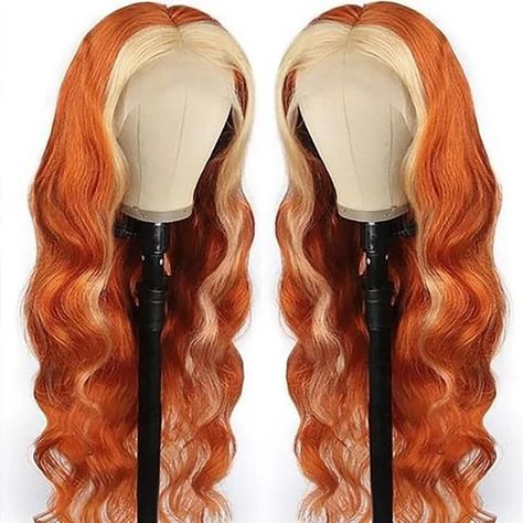 I need a wig influencer, who is interested in receiving puelles wigs every month in exchange for promotions #reviewamazonwig #bronxhairstylist #houstonhairstylist #usa #canada #asunawigs #asunawig #Frontalwigs #frontal #frontalinstall #closureinstall #boyntonbeachhairstylist #delrayhairstylist #bocahairstylist #lakeworthhairstylist #palmbeachhairstylist #orlandohairstylist #browardhairstylist #viral #hair #palmbeachhairstylist #wiginstall #delraybeach #wig #supportsmallbusiness Wigs Ginger, Ginger Wig, Ginger Blonde, Ginger Color, Skunk Stripe, Blond Ombre, Color Rubio, Blonde Streaks, Blonde Wigs