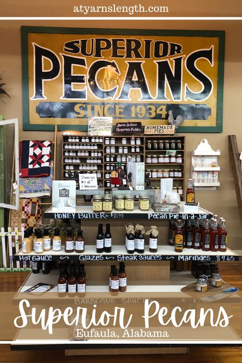 Eufaula Alabama, Alabama Travel, Florida Panhandle, Weekend Adventures, Homemade Pie, Pecans, 100 Years, Little Gifts, Cute Gifts