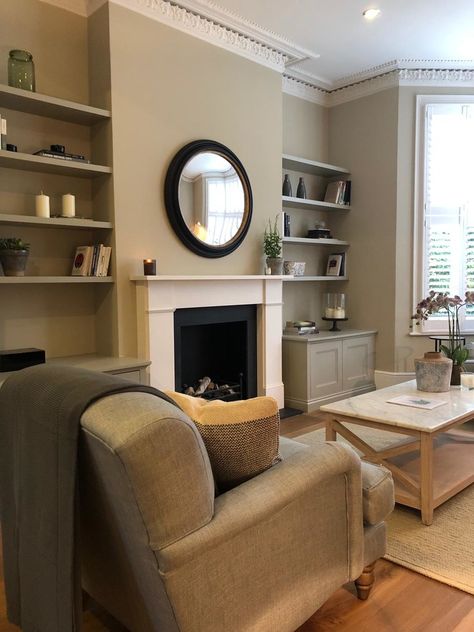 Floating Shelves Battersea Home - Traditional - London - by & English | Houzz