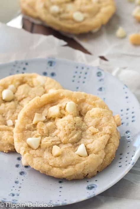 Gluten Free White Chocolate Macadamia Nut Cookies Recipe