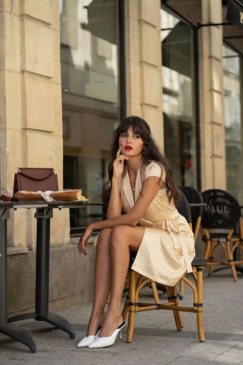 Parisisk Chic, Parisian Outfits, French Girl Aesthetic, Sophia Dress, Parisian Chic Style, French Outfit, 여름 스타일, French Girl Style, Paris Outfits