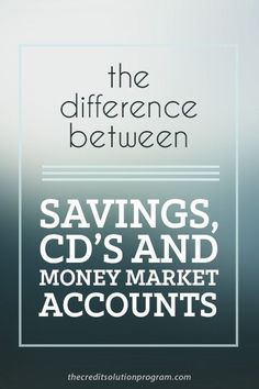 Where you save your money is just as important as saving in the first place. Find out the different types of savings accounts that are out there. Money Market Account, Where To Invest, Savings Accounts, Tips Saving Money, Budgeting Planner, Money Frugal, Thrifty Living, Money Budgeting, Pay Off Debt