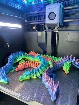 Articulated Flexi Dragon by Type1Printing - MakerWorld 3d Printer Files, Free Downloads, 3d Printer, 3d Print, 3d Printing, Printer