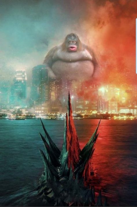 Uh oh stinky kong | Godzilla | Know Your Meme Godzilla Funny, Kong Godzilla, Godzilla Wallpaper, Kaiju Art, Crazy Funny Pictures, Uh Oh, Very Funny Pictures, Know Your Meme, Really Funny Pictures