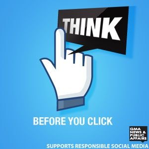 Think Before You Click Slogan, Think Before You Click Poster Slogan, Campaign Posters, Online Safety, Poster Drawing, Online Security, Safety Tips, News Stories, Cute Wallpapers