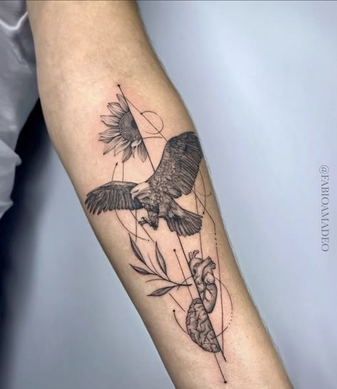 Eagle Tattoo For Women Forearm, Eagle Tattoo Back Men, Feminine Eagle Tattoo For Women, Eagle Forearm Tattoo, Eagle Tattoo For Women, Eagle Tattoo Arm, Eagles Tattoo, Moms Tattoo, Falcon Tattoo