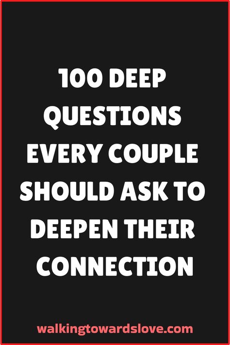 In every relationship, the depth of connection defines the strength and resilience of the bond. Whether you’re just beginning to explore the depths of your partnership or seeking to rekindle intimacy in a long-standing relationship, deep, thoughtful questions can be the keys to unlocking new layers of understanding and empathy. This article provides a comprehensive Deep Thought Questions, Questions To Deepen Your Relationship, Deep Relationship Questions, Thoughtful Questions, Difficult Relationship, Personal Values, Physical Intimacy, Deep Questions, Relationship Questions