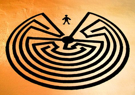 The Man in the Maze – Seth Adam Smith Maze Tattoo, Akimel O'odham, Liz Lemon Swindle, Man In The Maze, Native American Symbol, Labyrinth Design, Native American Symbols, American Symbols, Index Finger