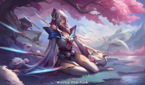 Spirit Blossom, Zed League Of Legends, Ichigo Y Rukia, Champions League Of Legends, League Memes, Kushina Uzumaki, Splash Art, Lol League Of Legends, Character Wallpaper