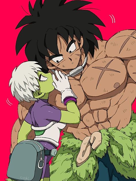 Broly X Cheelai, Broly Cheelai, Broly Fan Art, Saga Dragon Ball, Dragon Ball Super Art, Dragon Ball Image, Anime Dragon Ball Goku, Dragon Ball Super Manga, Dragon Ball Goku