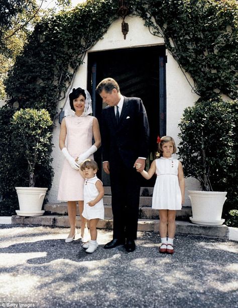 The former first lady reportedly left it to her nanny to tell her children, John Jr and Caroline about their father's assassination in 1963 John Junior, Jackie Onassis, Photos People, First Ladies, Jfk Jr, Jackie O, History Facts, Look At You, History Books