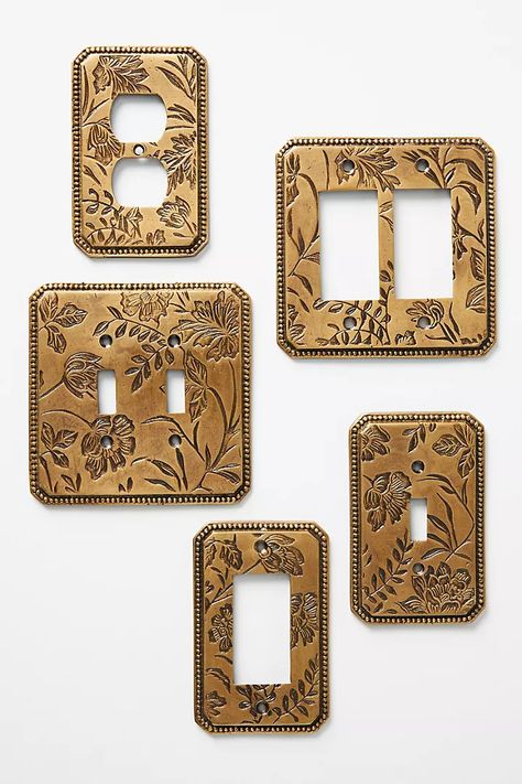 Joan Switch Plate | Anthropologie Interior Boho, Switch Plate, Dream House Decor, Switch Plates, Design Case, My New Room, Dream Home Design, Decoration Design, House Inspiration